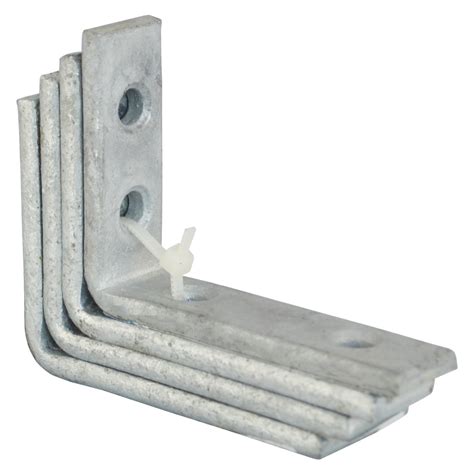 conventional metal brackets|galvanised steel brackets.